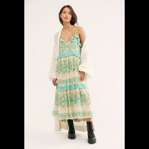 NWT free people/spell&gypsy Coco lei Strappy Gown